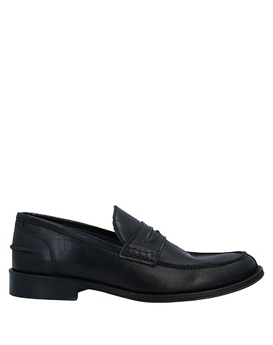 BRUNO VERRI Loafers Black Calfskin