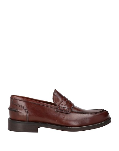 BRUNO VERRI Loafers Brown Calfskin