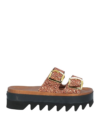 SENSI Sandalen Kupfer Gewebefasern