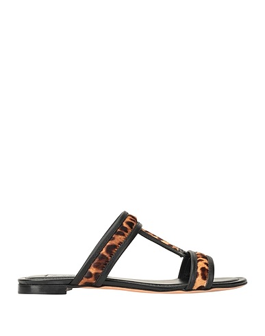 TOD'S Πέδιλο Μαύρο Δέρμα μοσχαριού
