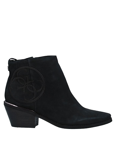 GUESS Ankle boot Black Soft Leather