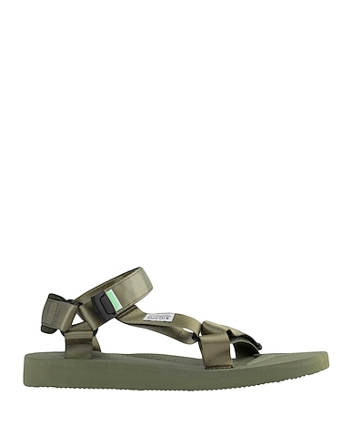 SUICOKE Sandals VERDE MILITARE Nylon