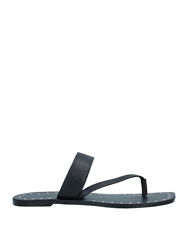 KURT GEIGER Tongs Noir Cuir