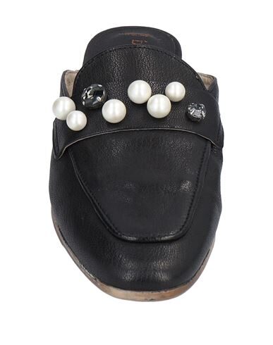 FABBRICA DEI COLLI FABBRICA DEI COLLI WOMAN MULES & CLOGS BLACK SIZE 7 SOFT LEATHER 11908225NG 9