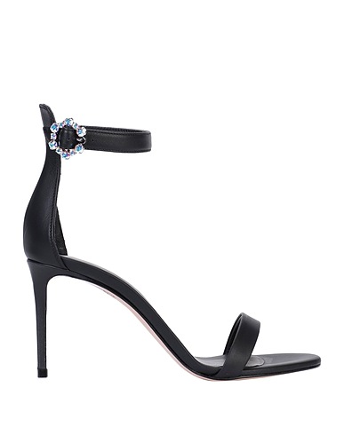 LE SILLA Sandals Black Soft Leather
