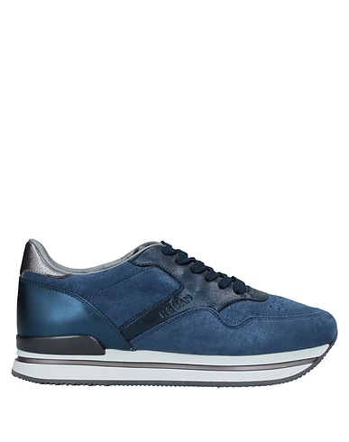 HOGAN Sneakers Blue Leather