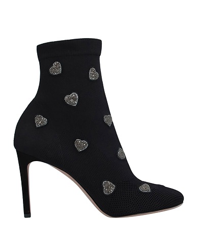 VALENTINO GARAVANI Ankle boot Black Textile fibers