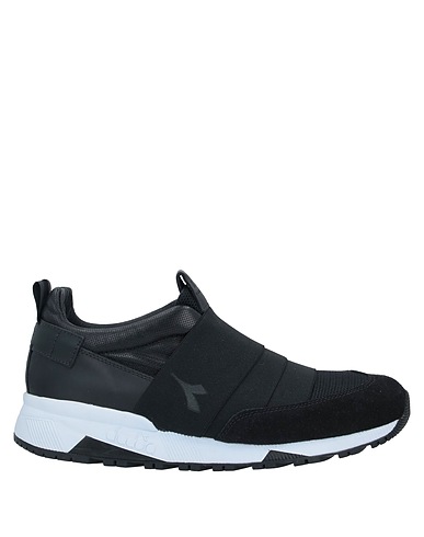 DIADORA HERITAGE Sneakers Black Soft Leather, Textile fibres