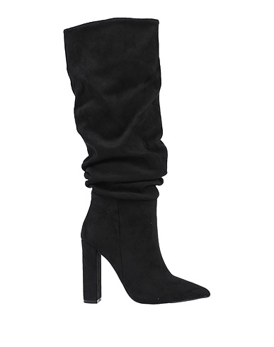 STEVE MADDEN Boots Black Textile fibres