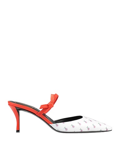 ROGER VIVIER Mules and clogs White Soft Leather