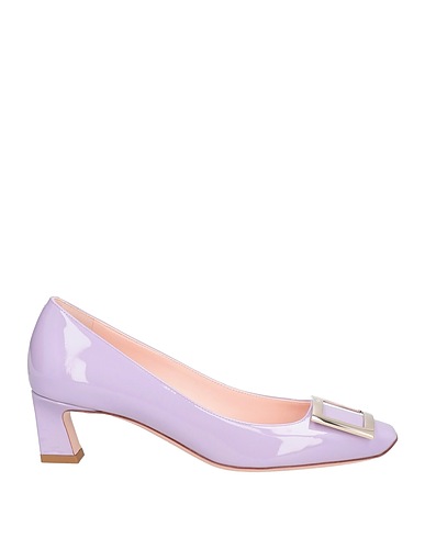 ROGER VIVIER Pump Lilac Soft Leather