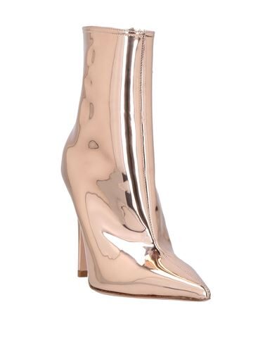 Elisabetta Franchi Ankle Boots In Orange