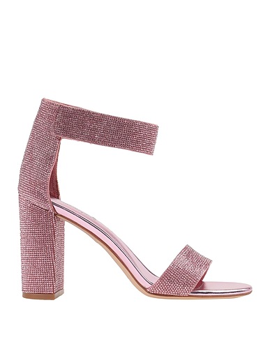 JEFFREY CAMPBELL Sandali Rosa Fibre tessili