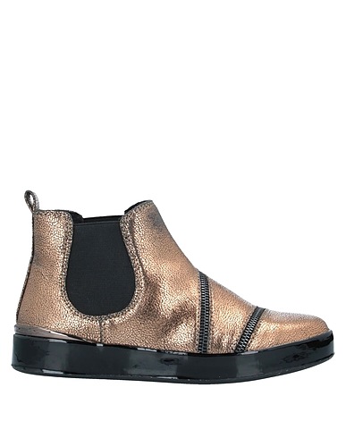 GUESS Ankle boot Gold Other Fibres