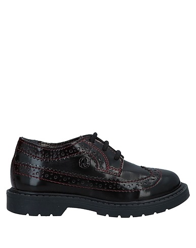 NATURINO Laced shoes Burgundy Other Fibres
