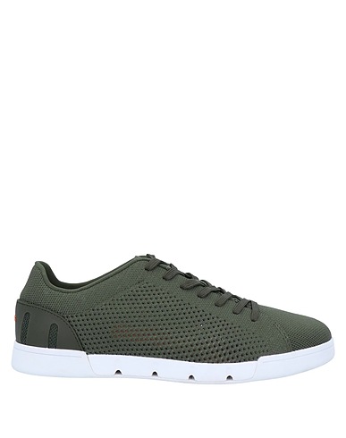 SWIMS Sneakers Military green Textile fibers