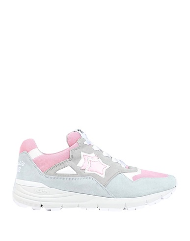ATLANTIC STARS Sneakers AGENA Light grey Textile fibers, Leather