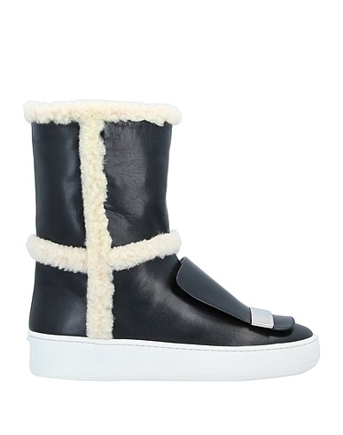 SERGIO ROSSI Ankle boot Black Soft Leather
