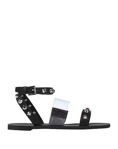 KENDALL + KYLIE Sandals Black Leather