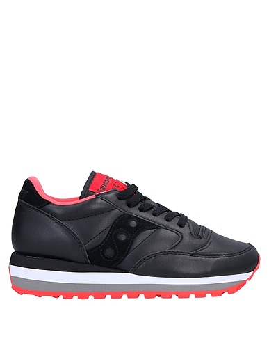 SAUCONY Sneakers Black Soft Leather