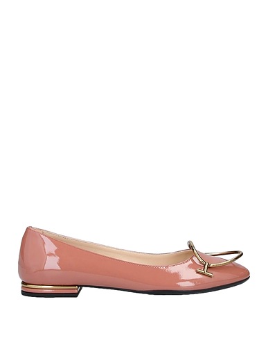 TOD'S Ballet flats Antique rose Soft Leather