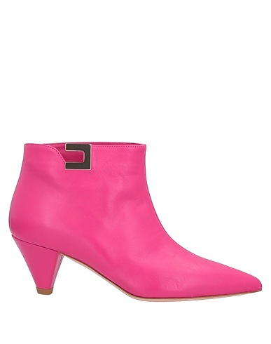 ELISABETTA FRANCHI Ankle boot Fuchsia Leather