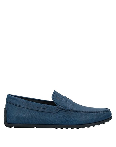 TOD'S 모카신 미드나잇 블루 가죽