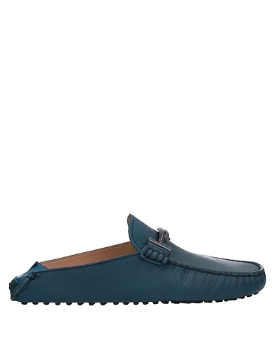 TOD'S Mules and clogs Midnight blue Soft Leather