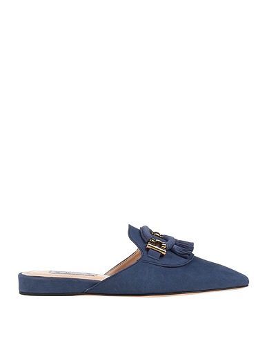 TOD'S Mule e zoccoli Blu Pelle