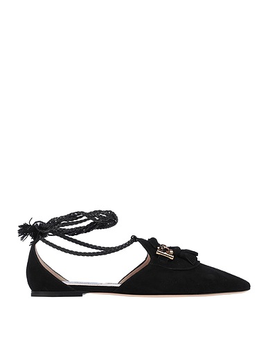 TOD'S Ballet flats Black Leather