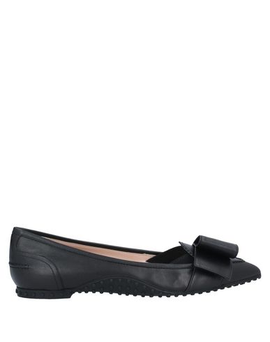 Alessandro Dell'acqua X Tod's Ballet Flats In Black