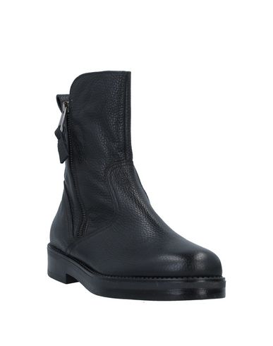 Shop Paola Ferri Woman Ankle Boots Black Size 8 Soft Leather