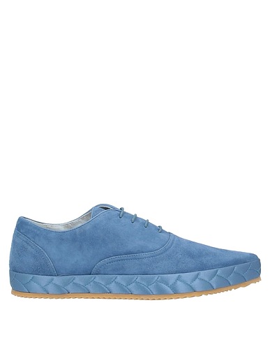 PHILIPPE MODEL Laced shoes Pastel blue Leather