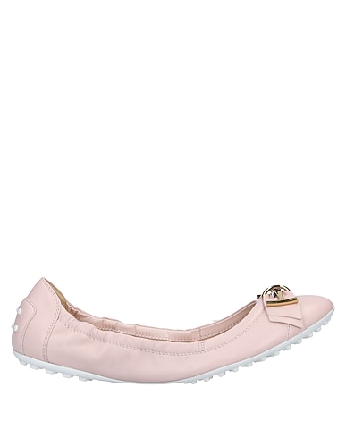 TOD'S Ballet flats Light pink Calfskin