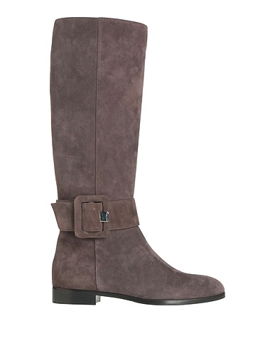 SERGIO ROSSI Boots Lead Leather