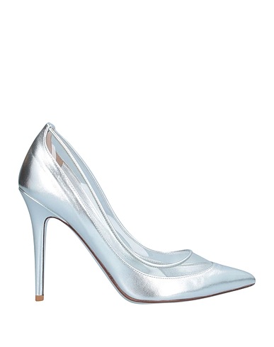 VALENTINO GARAVANI Pump Silver Soft Leather