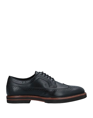 TOD'S Laced shoes Black Leather