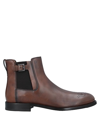 TOD'S Ankle boot Dark brown Soft Leather