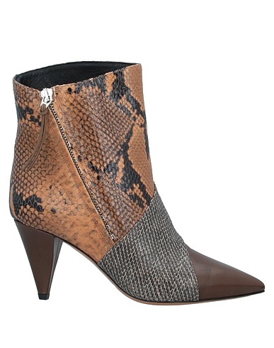 ISABEL MARANT Ankle boot Camel Calfskin, Bovine leather