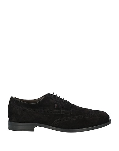 TOD'S Schnürschuhe Schwarz Leder