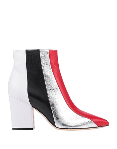 SERGIO ROSSI Ankle boot Red Leather