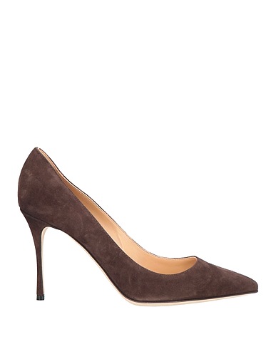 SERGIO ROSSI Court Dark brown Leather