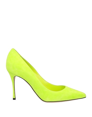 SERGIO ROSSI Court Light green Leather