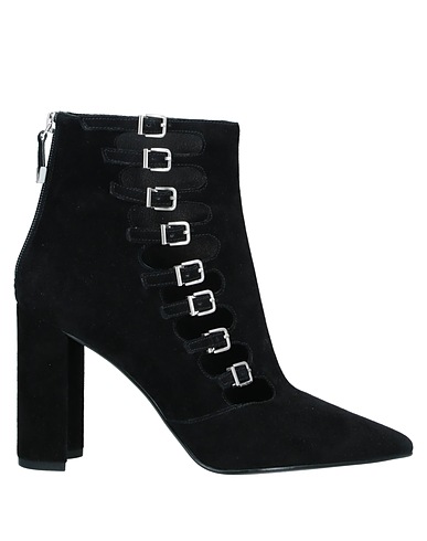 WHAT FOR Stivaletti Nero Pelle