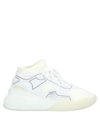 STELLA McCARTNEY Sneakers Ivory Textile fibres