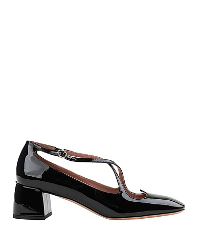 A.BOCCA Court PUMP TWO FOR LOVE IN VERNICE
 Black 100% Leather