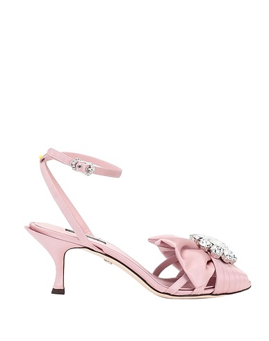 DOLCE&GABBANA Sandals Antique rose Textile fibers