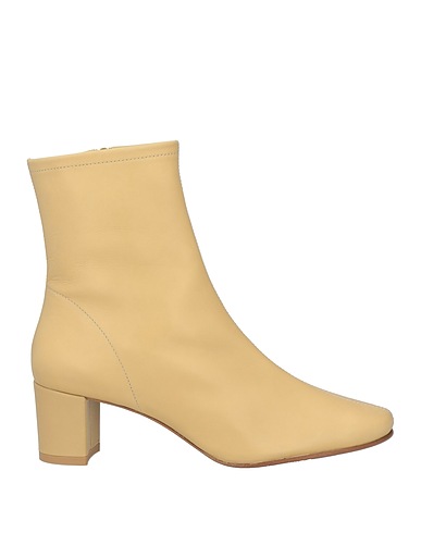 BY FAR Stivaletti Beige Pelle