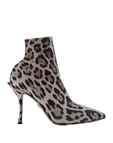 DOLCE&GABBANA Stivaletti Beige Fibre tessili