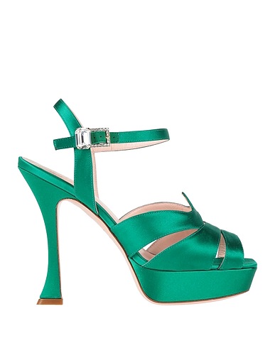 ROGER VIVIER Sandals Textile fibres